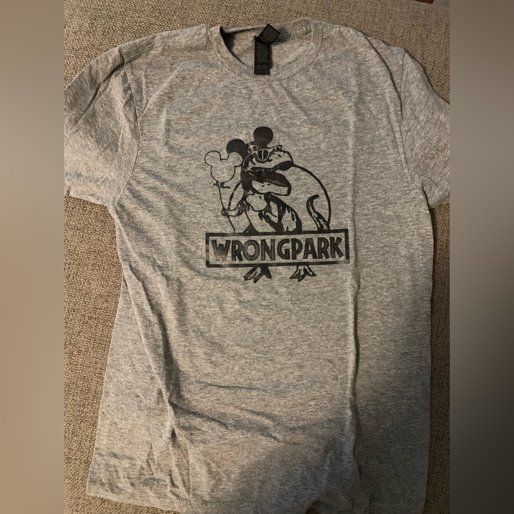 Disney universal shirt wrong park